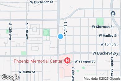 Map image of the property - 915 S 7th Ave