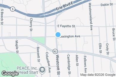 Map image of the property - 300 Lexington Ave