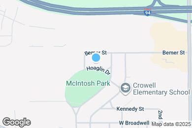 Map image of the property - 708 Hoaglin Dr