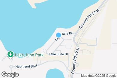 Map image of the property - 345 Lake June Dr