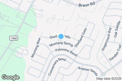 Map image of the property - 10951 Mustang Spring