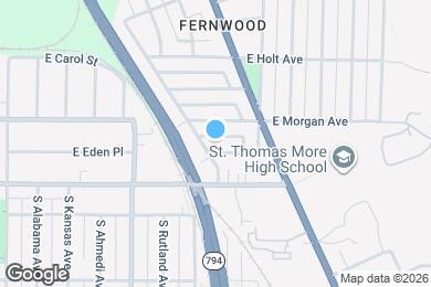 Map image of the property - 2218 E Eden Pl