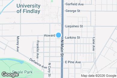 Map image of the property - 820 1/2 N Main St