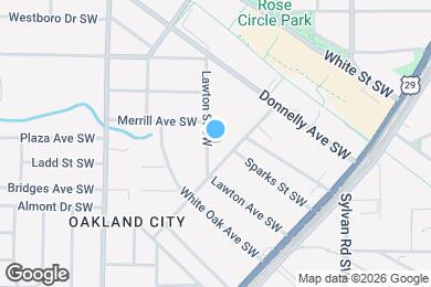 Map image of the property - 990 Lawton St SW