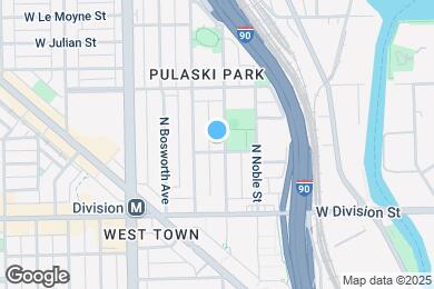 Map image of the property - 1306 N Cleaver St
