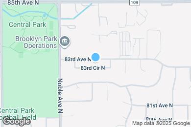 Map image of the property - 4404 83rd Cir N