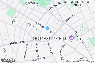 Map image of the property - 236 Concord Ave