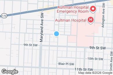 Map image of the property - 711 Wertz Ave SW