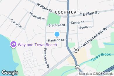 Map image of the property - 15 Harrison St