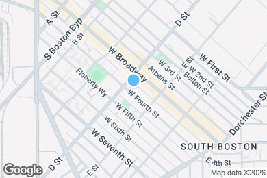 Map image of the property - 322 W 4th St