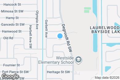 Map image of the property - 338 Hammonton St SW