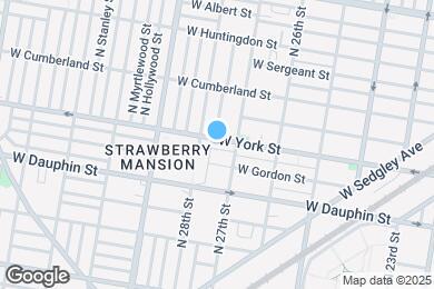 Map image of the property - 2718 W York St