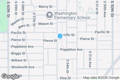 Map image of the property - 1139 S 55th St