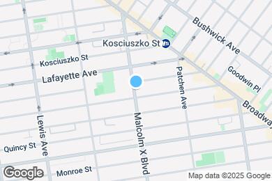 Map image of the property - Malcom X Blvd