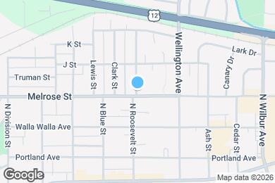 Map image of the property - Two Bedroom, One Bathroom Unit at the Vineyards HOA