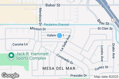 Map image of the property - 988 El Camino Dr