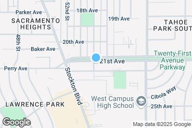 Map image of the property - 5300 21st Ave