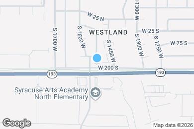 Map image of the property - 1524 W 200 S