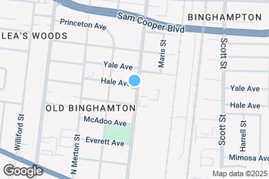 Map image of the property - 2617 Hale Ave