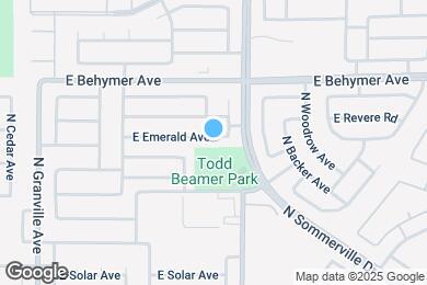 Map image of the property - 1903 E Emerald Ave