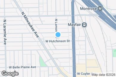 Map image of the property - 4235-45 N Lamon