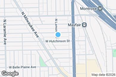 Map image of the property - 4235 N Lamon Ave