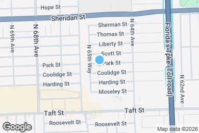 Map image of the property - 6540 Park St