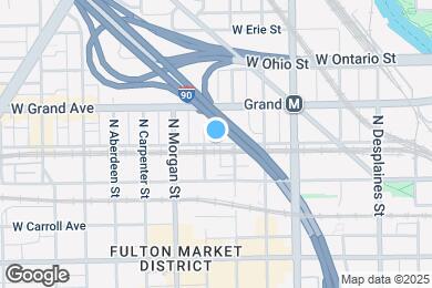 Map image of the property - 900 W Hubbard St