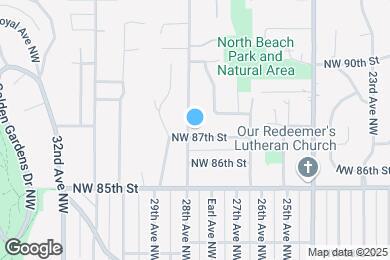 Map image of the property - 8704 28th Ave NW