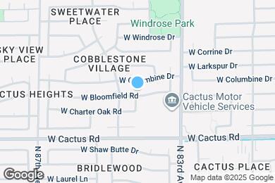 Map image of the property - 8420 W Bloomfield Rd