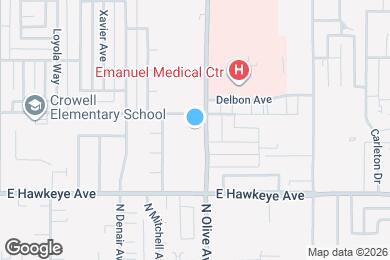 Map image of the property - Northview Apartments