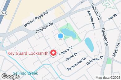 Map image of the property - 1591 Ellis St