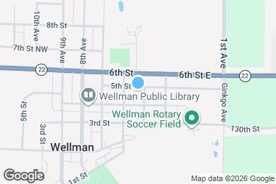 Map image of the property - 505 5th St