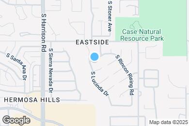 Map image of the property - 616 S Rincon Rising Rd