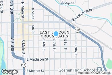 Map image of the property - 206 S 7th St