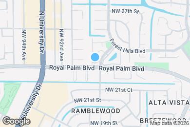 Map image of the property - 8953 NW 23rd St