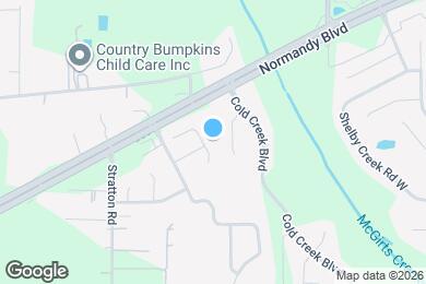 Map image of the property - 2533 Spring Pond Ln