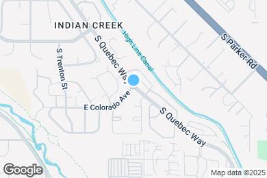 Map image of the property - 1811 S Quebec Way