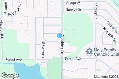 Map image of the property - 102 Pine Island Dr