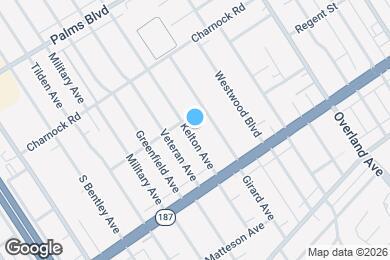 Map image of the property - 3714 Kelton Ave