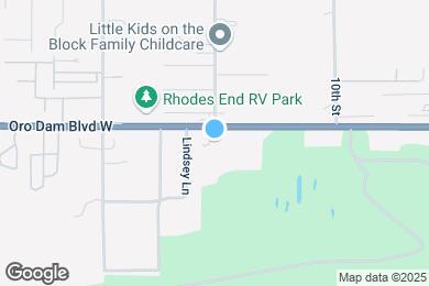 Map image of the property - 1205 Oro Dam Blvd W