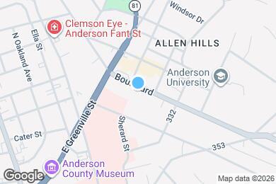 Map image of the property - 607 Boulevard
