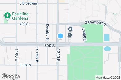 Map image of the property - 467 S 1300 E