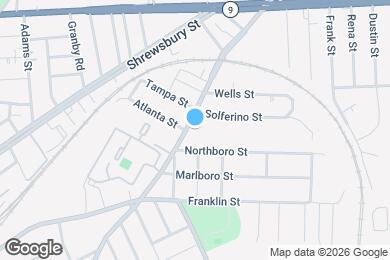 Map image of the property - 308 Plantation St