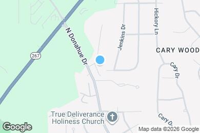 Map image of the property - Owen's Crossing Townhome