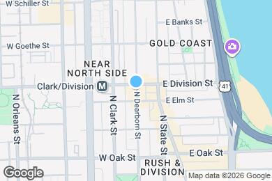 Map image of the property - 1184 N Dearborn St