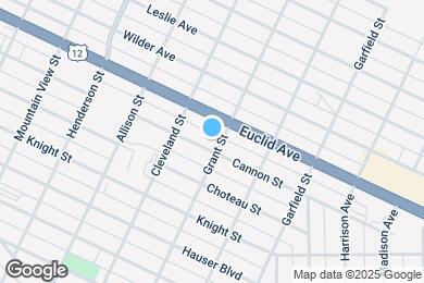 Map image of the property - 1102 Cannon St