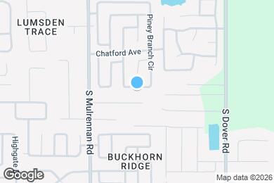 Map image of the property - 1429 Piney Branch Cir