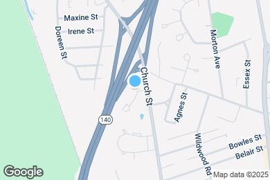 Map image of the property - 1261 Church St