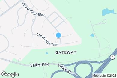 Map image of the property - 3417 Forest Ridge Blvd